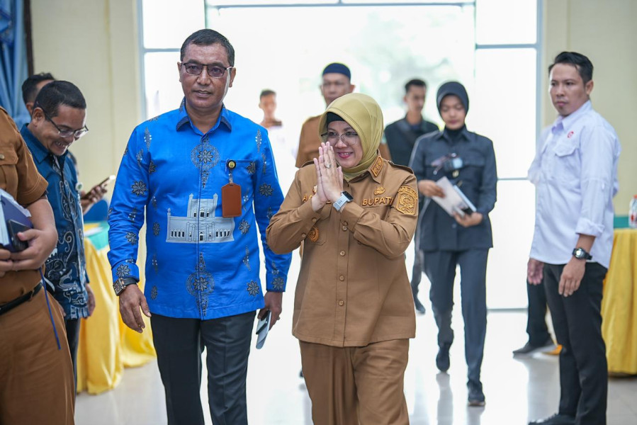 Bupati Afni Berharap LKPP Memberi Ruang Kepada Konsultan Anak Asli Siak