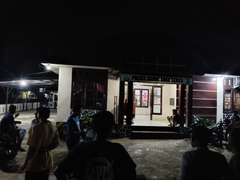 Warga Teluk Pinang Gagalkan Pencurian Pinang Muda, Dua Pelaku Asal Tembilahan Diamankan