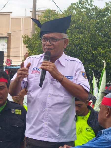 Polemik UUPJ TKBM Memuncak, Ratusan Buruh Geruduk Polres, DPRD, dan Kantor Walikota Dumai