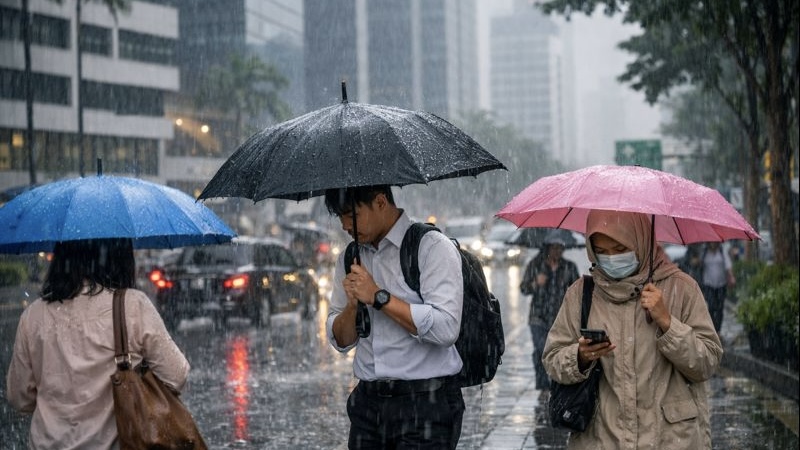 Hujan Ekstrem Masih Mengintai, Pemprov DKI Perpanjang PJJ dan WFH Hingga 1 Februari