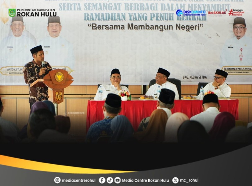 Cahaya Ramadhan di Pendopo Rohul: Kala Ulama dan Yatim Bersatu dalam Pelukan Silaturahmi