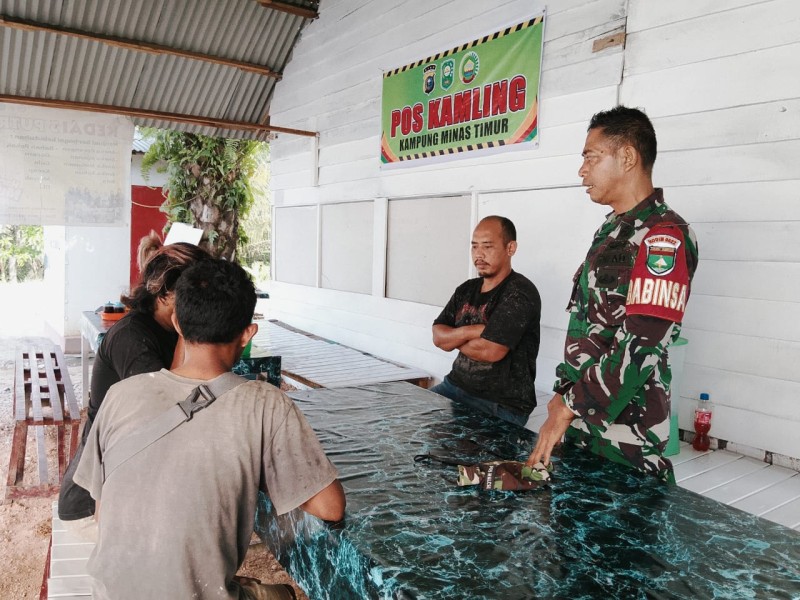 Serda Mayus Maruli Sosialisasikan Pentingnya Menjaga Kesehatan kepada Warga Minas Timur