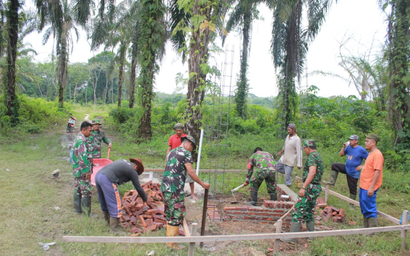 TMMD Kodim Dumai Wujudkan Sarana Sumur Bor yang Berkualitas