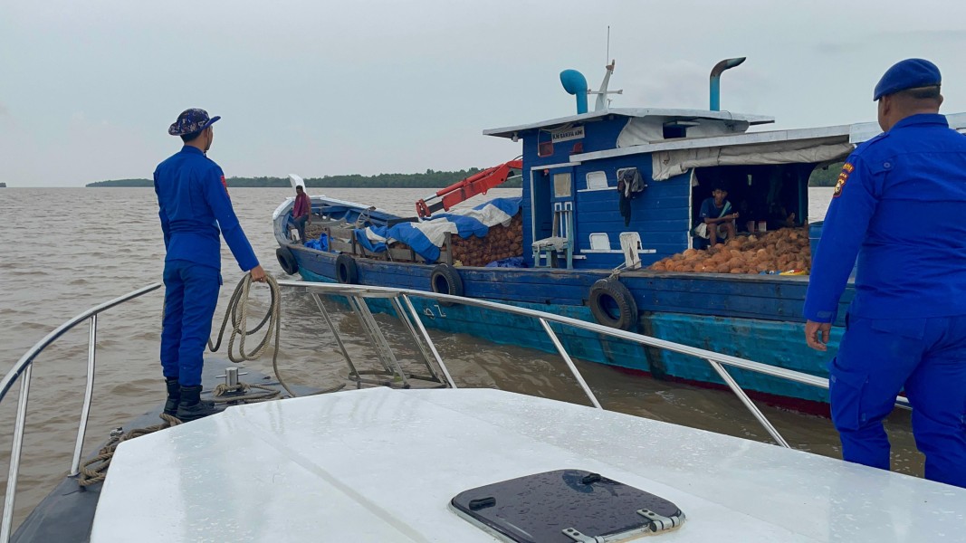 Satpolairud Polres Inhil Gelar Program JALUR, Cegah dan Ungkap Tindak Pidana di Perairan Maritim