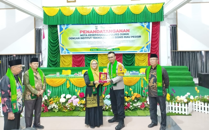 Perkuat Pencegahan Kejahatan dan Narkoba, Polres Dumai Gandeng ITB Riau Pesisir
