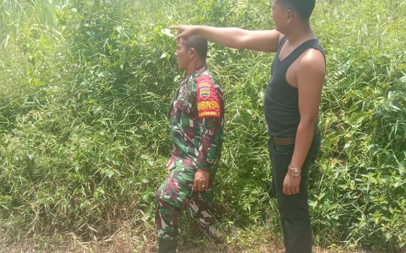 Koramil 03 Pantau Hutan dan Lahan, Cegah Bahaya Karhutla