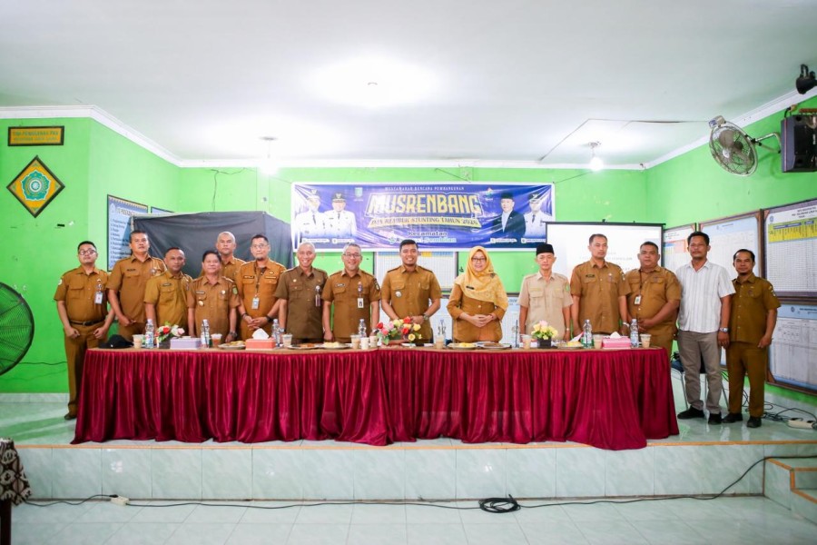 Musrenbang Kecamatan Sungai Sembilan, Sekdako Paparkan Program Strategis Pemko Dumai