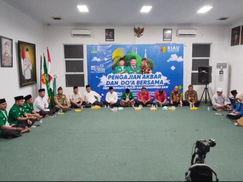 Pengajian Akbar GP Ansor Riau, Akhlak Nabi Jadi Inspirasi Umat