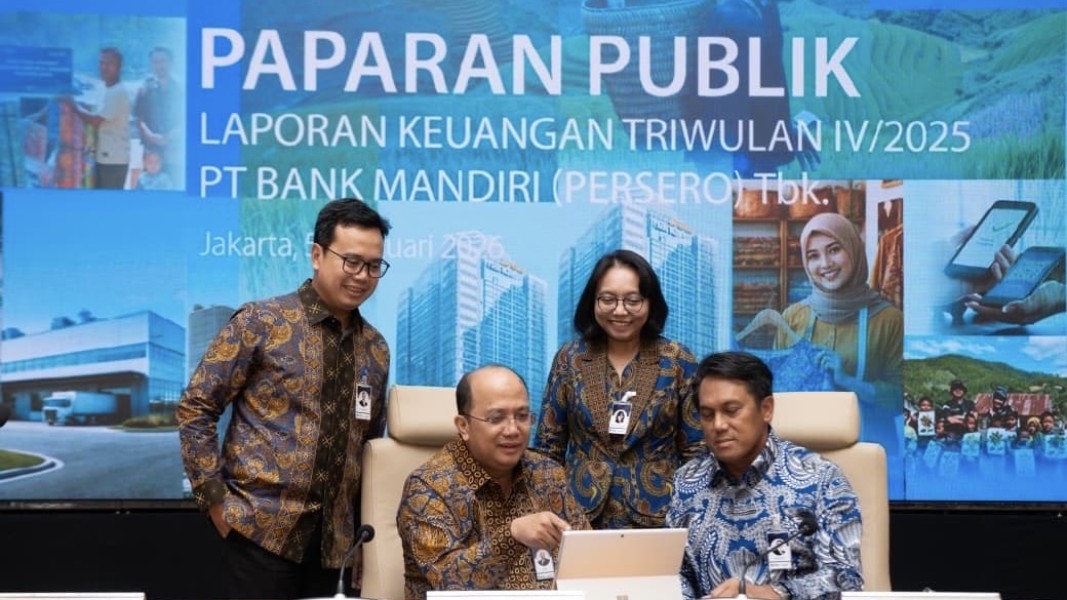 Kinerja Kinclong 2025, Bank Mandiri Perkuat Peran sebagai Mitra Strategis Pemerintah