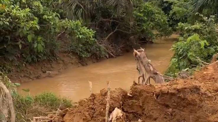 Sungai Reteh Terancam: Warga Batu Ampar Lawan Pengalihan Sungai Bebaian