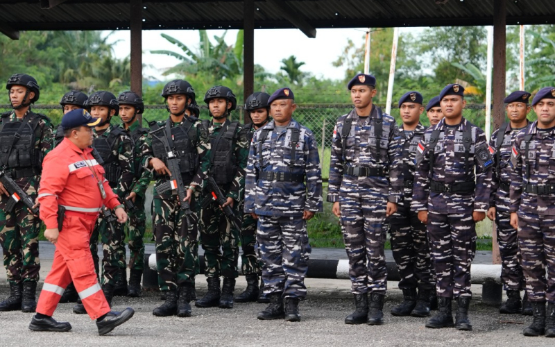 Kilang Pertamina Dumai Gelar Apel Satgas Pengamanan Natal 2025 dan Tahun Baru 2026