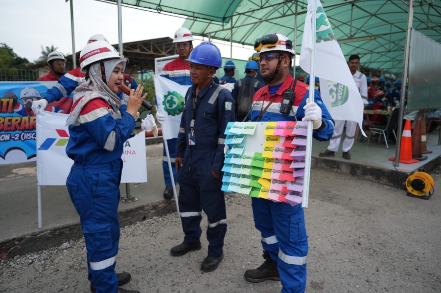 HSSE Street Campaign SLP 4.0, Komitmen Kilang Pertamina Dumai Bangun Budaya K3 Berkelanjutan