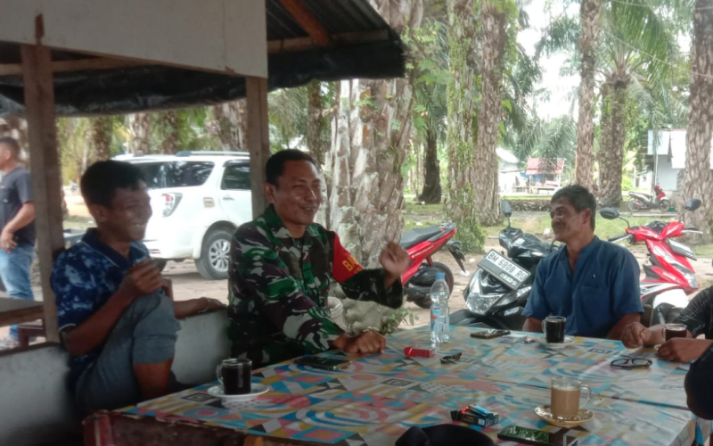Jaga Kondusifitas Wilayah, Dandim Dumai Dorong Babinsa Aktif Turun ke Masyarakat