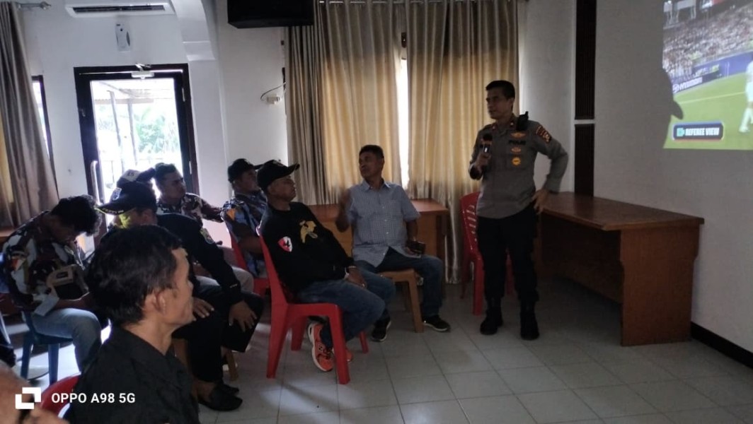 GRIB JAYA Hadir Dalam Nobar Piala Dunia 2026 Bersama Polsek Minas dan Masyarakat