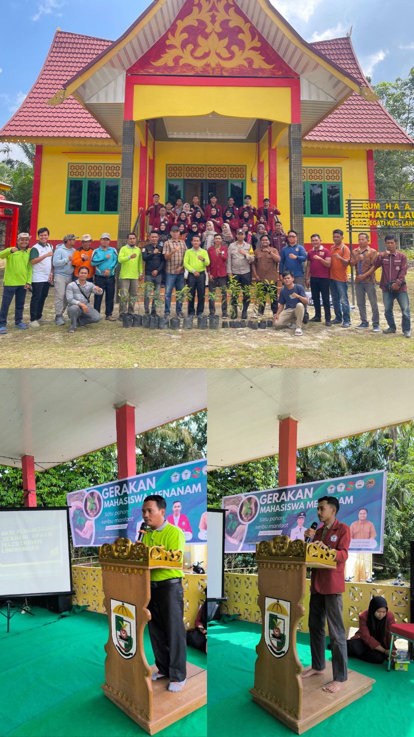 BEM ITP2i Sukses Gelar Gerakan Mahasiswa Menanam Beraliansi dengan IPMKL di Desa Segati