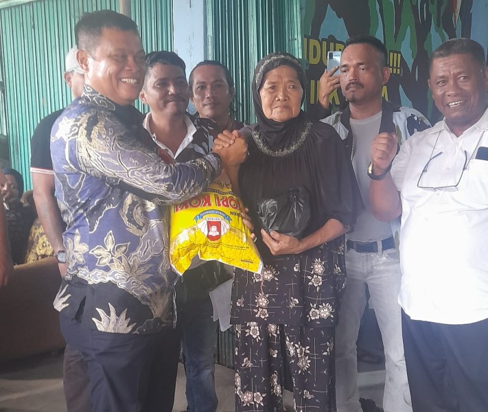 Sentuh Masyarakat, IPK Provinsi Riau Bakti Sosial di Kecamatan Tualang