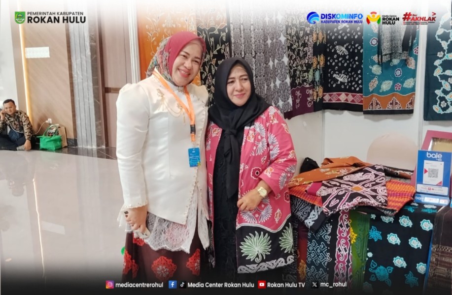 Ketua TP PKK Rohul Promosikan Batik Khas Daerah di Forum Nasional APKASI, Dorong UMKM Tembus Pasar Indonesia