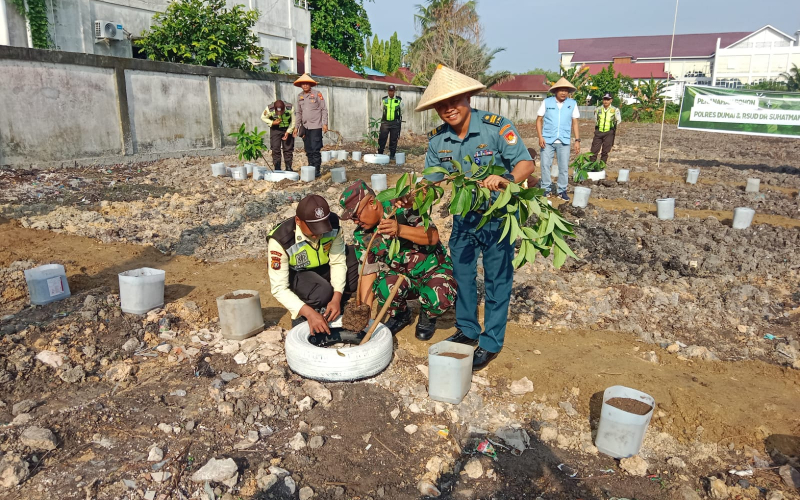 HUT Kota Dumai ke-27, Kodim 0320 Dorong Ketahanan Pangan Lewat Penanaman Jagung
