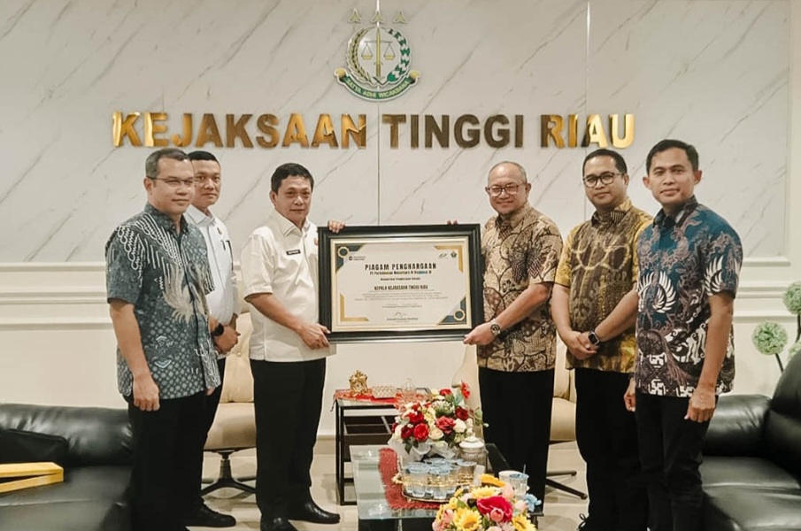 PTPN IV Regional III-Kejati Riau Perkuat Sinergi Jaga Iklim Investasi