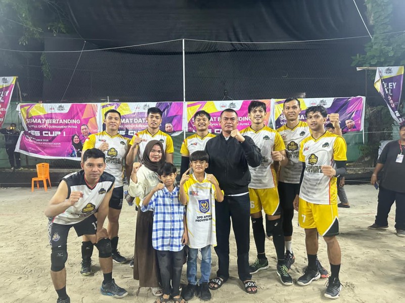 Akademi Muzammil Sontang Juara M25 Cup I 2025, Voli Rokan Hulu Tunjukkan Taringnya