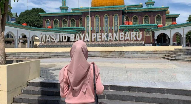 Aura Ramadhan Semakin Dekat, Masjid Raya Senapelan Berbenah Demi Kenyamanan Jemaah