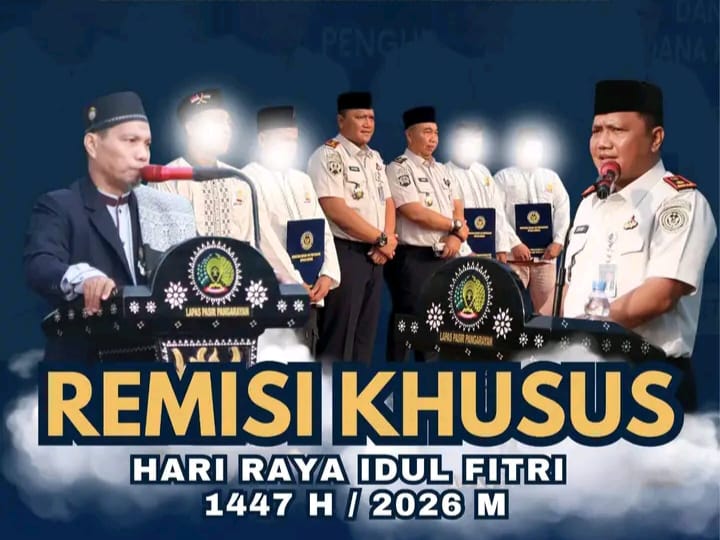 815 Warga Binaan Lapas Pasir Pangarayan Terima Remisi Idul Fitri, Diserahkan Usai Shalat Id