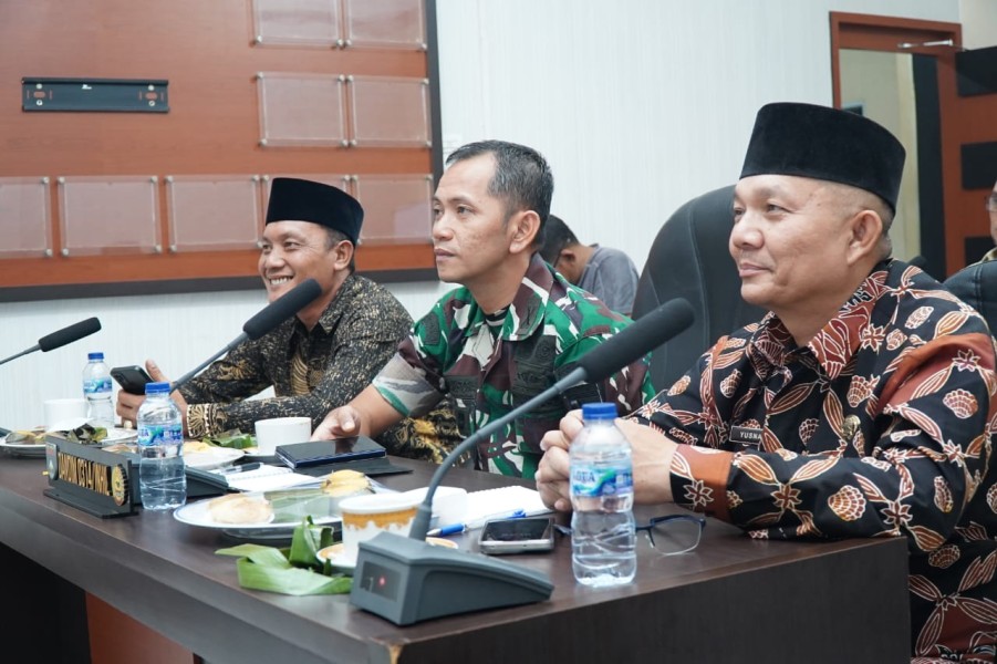 Kodim 0314/Inhil Ikuti Rapurna TMMD ke-46 Tahun 2025 Secara Vidcon dari Mabesad