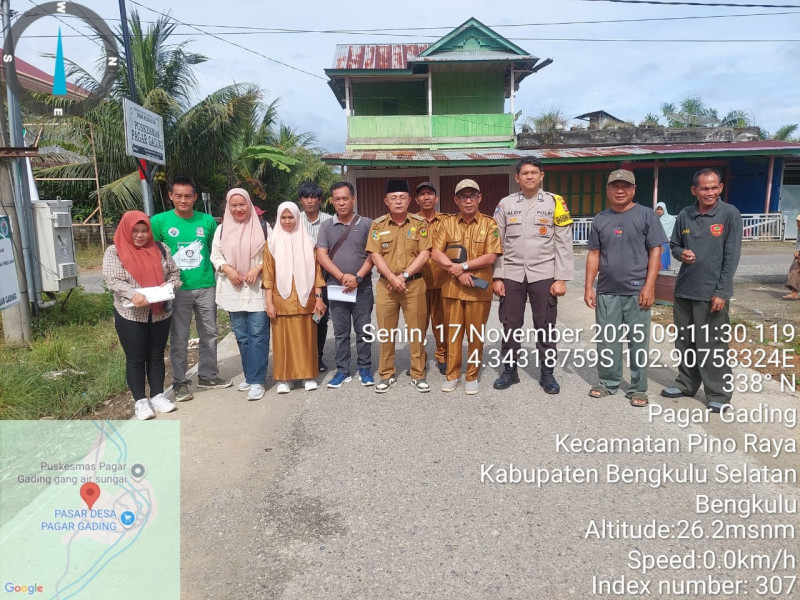 Desa Pagar Gading Raih Sertifikasi Jalan Baren 260,5 Meter, Anggaran DD 2025