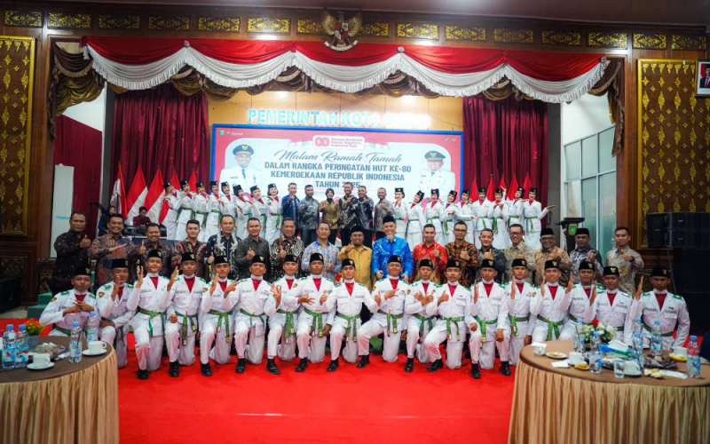 Wako H Paisal Apresiasi Paskibraka Dumai 2025, Semarakkan Keberhasilan pada Malam Ramah Tamah HUT ke-80 RI