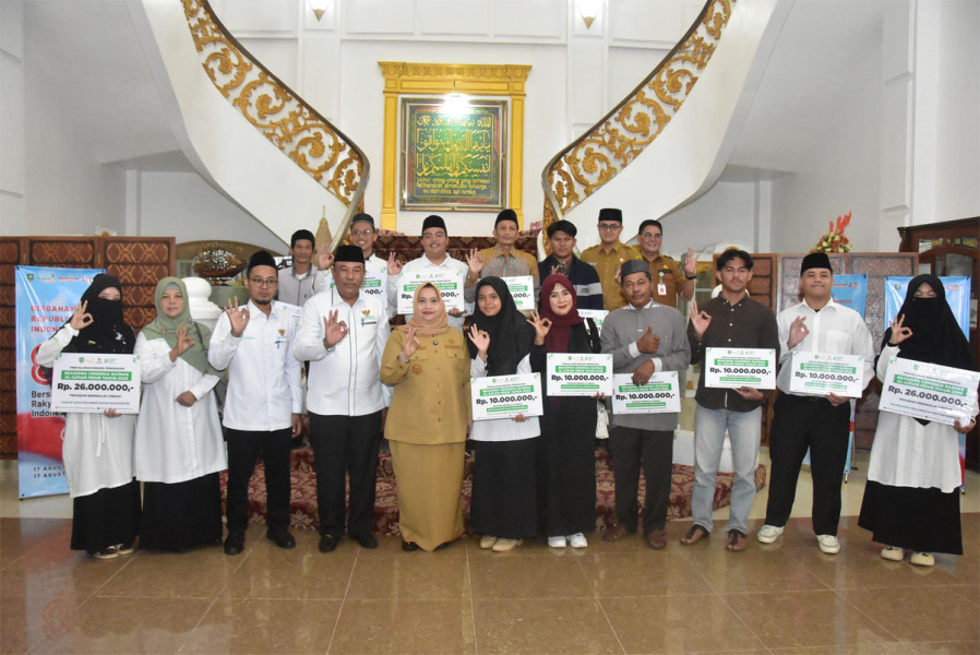 Beasiswa Penuh, Baznas Wujudkan Mimpi 5 Putra Putri Bengkalis Kuliah di Al-Azhar Mesir