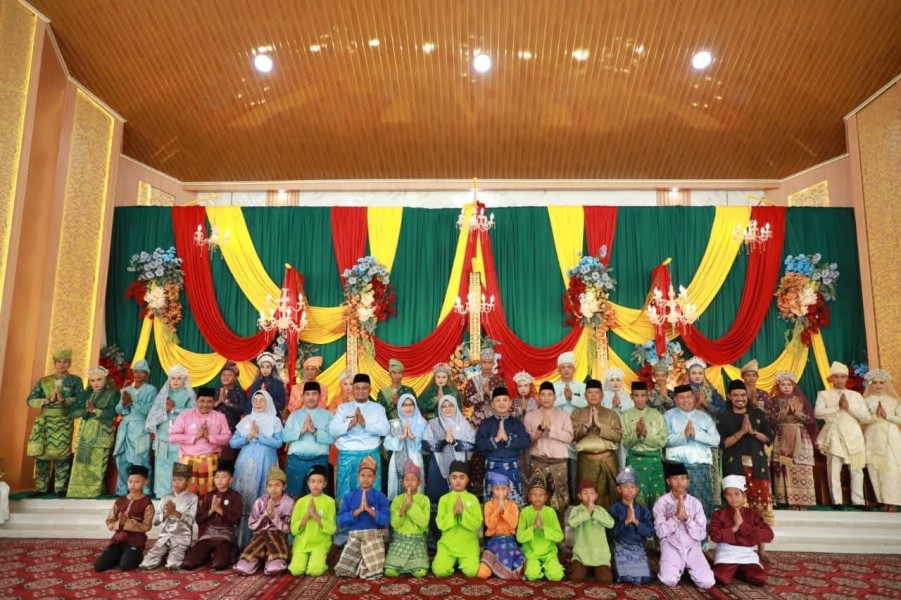 Hari Jadi Siak ke-26, Nikah Massal dan Khitan Massal Berlangsung Meriah
