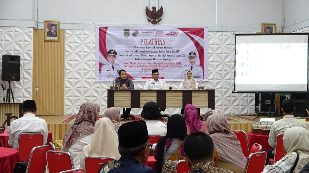 Pemkab Inhil Dorong Koperasi Terapkan SAKEP Mulai 2025