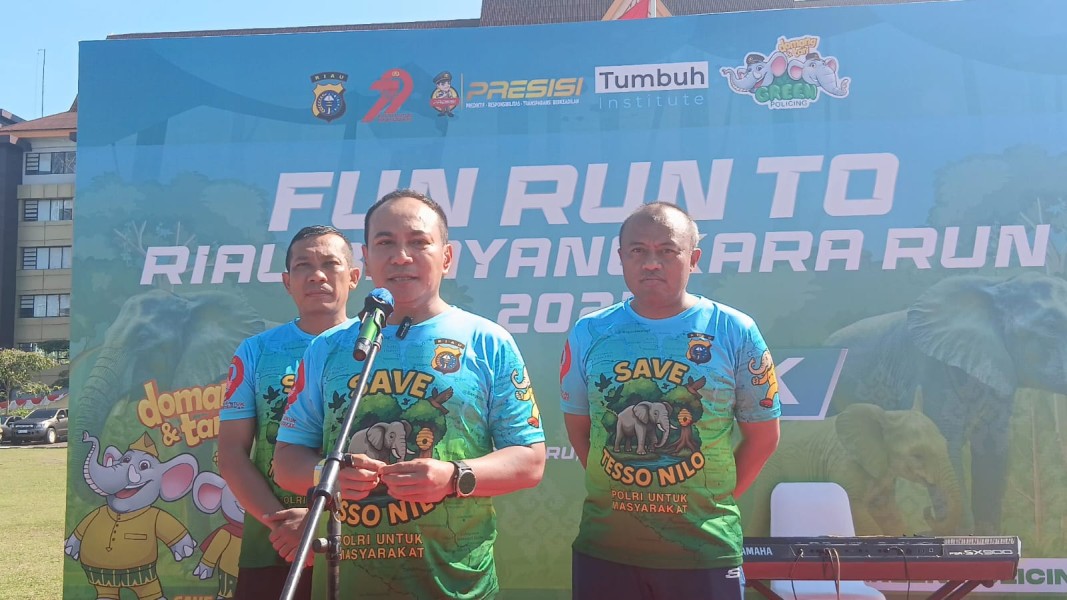 Demi Kelancaran Bhayangkara Run 2025, Kapolda Riau Sampaikan Permohonan Maaf atas Penutupan Jalan