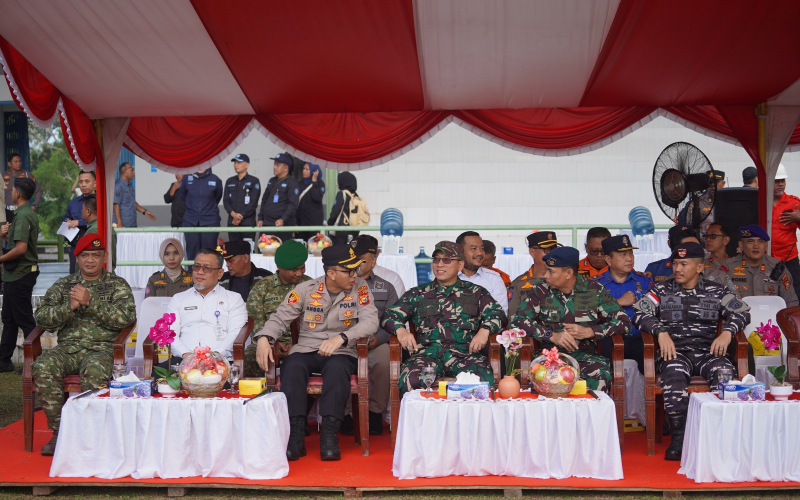 Menteri Lingkungan Hidup Pimpin Apel Siaga Karhutla di Dumai, Kodim 0320 Tegaskan Kesiapan