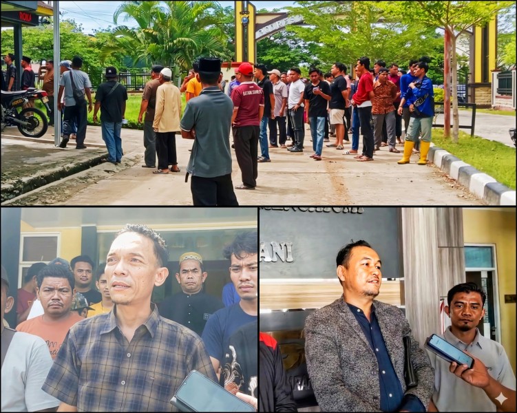 Merasa Keadilan Terusik, Warga Sukamaju Berdiri di Belakang Parman
