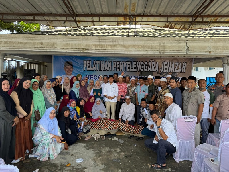 Dibiayai Dana Pribadi, Husni Tamrin Menyemai Kader Umat Lewat Pelatihan Penyelenggaraan Jenazah