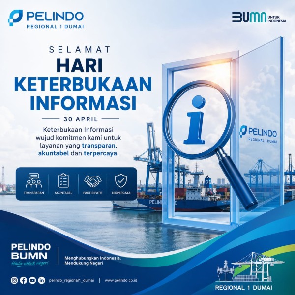 Pelindo Dumai Dorong Transparansi dan Akuntabilitas Layanan Kepelabuhanan