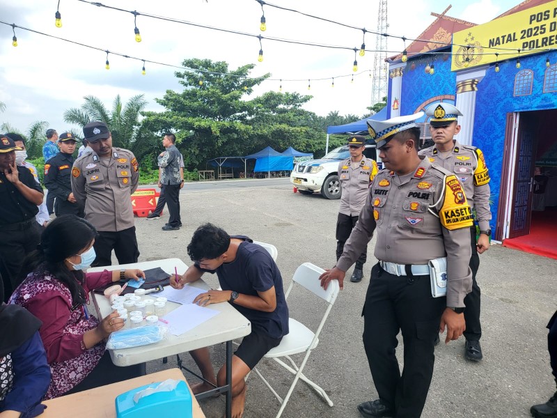 Tes Urine Sopir, Ops Lilin 2025 Diperketat