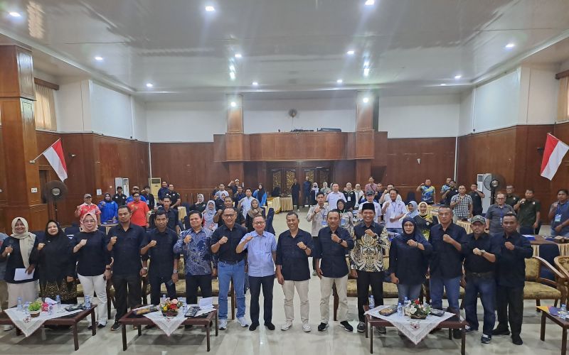 KONI Dumai Gelar Bimtek LPJ Cabor, Tegaskan Pentingnya Transparansi dan Akuntabilitas