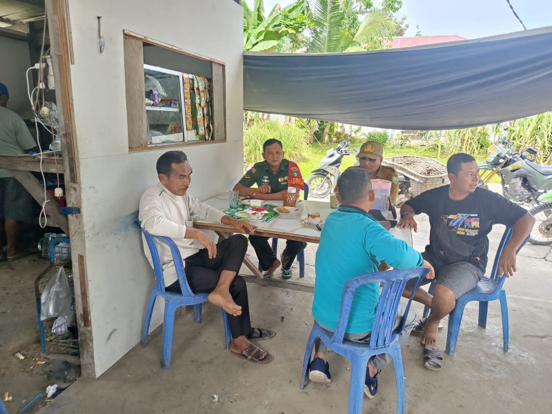 Serda Haris SP Sosialisasikan Bahaya Narkoba kepada Warga Muara Klantan