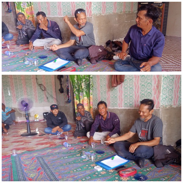 Penyuluh Turun ke Batu Teritip, Warga Senefis: 12 Tahun Baru Kali Ini Bisa Diskusi Pertanian