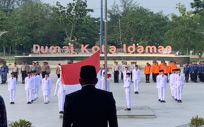 Pelindo Regional 1 Dumai Ikuti Upacara Harlah Pancasila