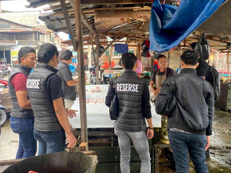 Polres Meranti Pantau Peredaran Daging Anjing