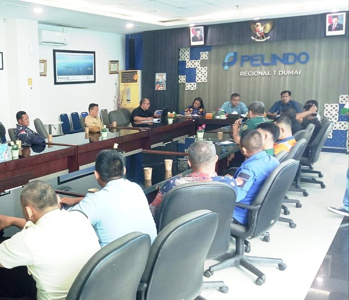 Lewat FGD, Pelindo Dumai Tingkatkan Sinergi Keamanan, K3 dan Lingkungan Pelabuhan