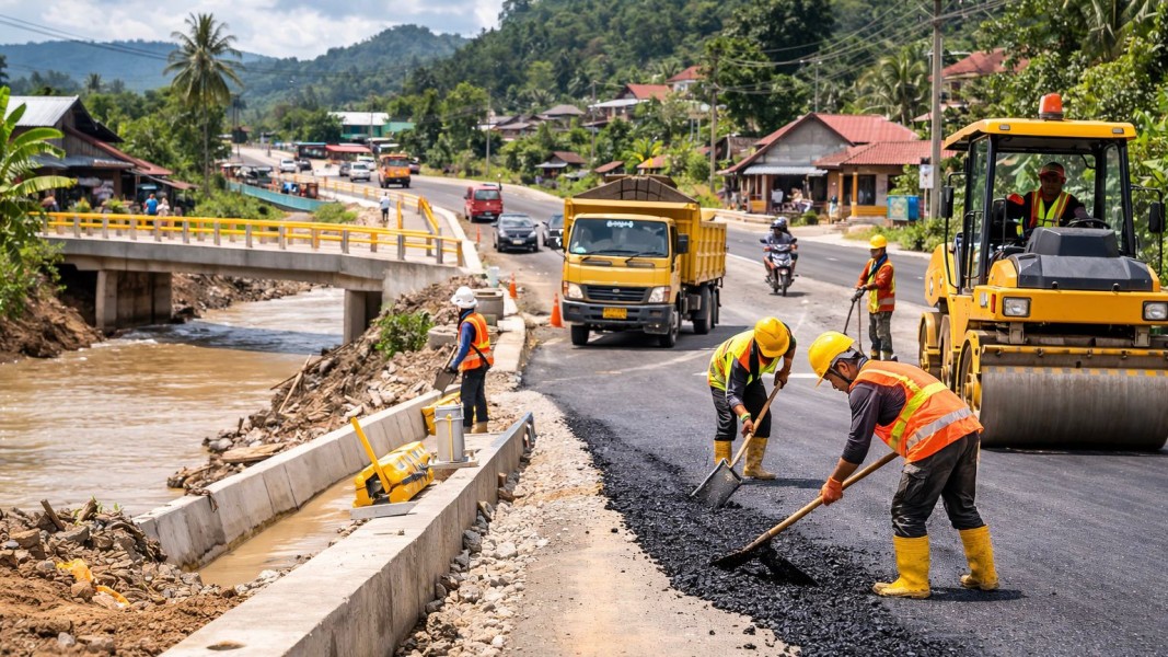 Pemerintah Kawal Pemulihan Infrastruktur di Lokasi Bencana Sumatera Jelang Mudik