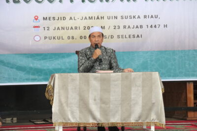 UIN Suska Riau Gelar Kajian Spiritual: Filosofi Israk Mikraj Bersama Dr. H. Mushthafa Umar