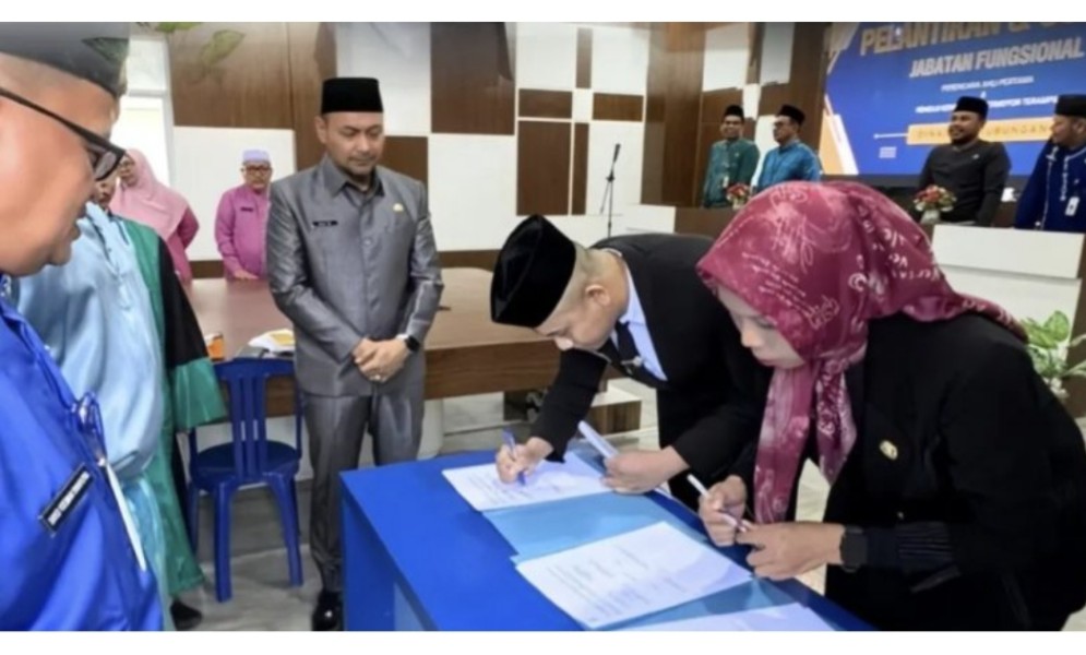 Kadisub Dumai Said Effendi Lantik Dua Pejabat Fungsional Baru
