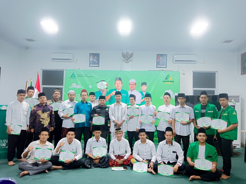 PW MDS Rijalul Ansor Riau Gelar Pendidikan Dasar Dirosah Ula
