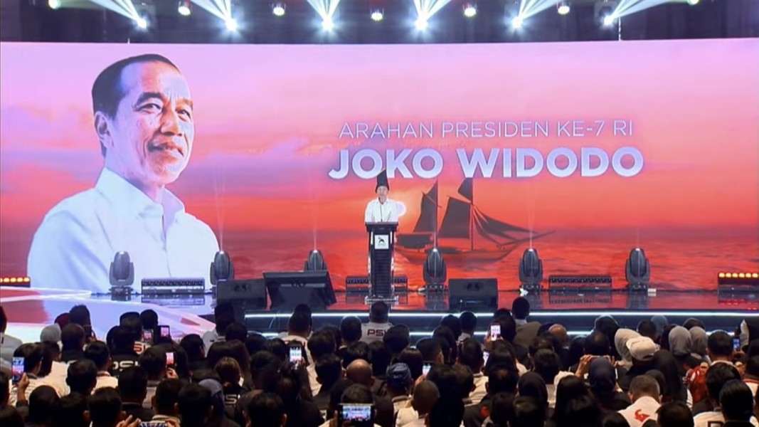 Momen Jokowi Janji Bekerja Mati-matian dan Siap Blusukan Demi Menangkan PSI