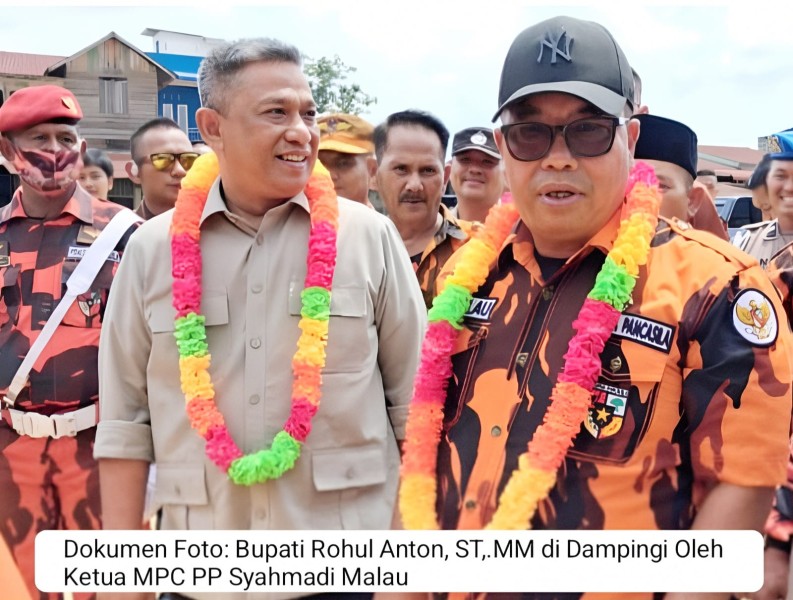 Pelantikan PAC PP Tambusai Utara, Bupati Anton Dorong Peran Aktif Pemuda dalam Pembangunan Daerah